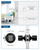 HIDALIFE Door Knob with Keypad, Door Knob with Lock, Keyless Entry Door Lock with Code for Front Door Garage Home Apartment, Matte Black 2Pack
