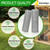 304 Stainless Steel Hardware Cloth 1/4 23 GA 24in x 49ft Roll