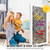 DKTIE Boho Stained Glass Window Privacy Film Easy to Install 35.4" x 118.1"