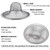 Seatery 2PCS Tub Drain Hair Catcher - 2.75 inch Shower Drain Mesh Strainer, Stainless Steel Shower Bathtub Drain Cover, Bathroom Sink Strainer Filter Basket for Bathroom Sink, Wash Basin Floor Drain