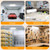 14000LM 100W LED Shop Lights, Plug in Garage Light for Workbench, 4 Pack