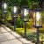 BesLowe 8-Pack Solar Pathway Lights Outdoor, Landscape Lights Cool White