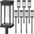 BesLowe 8-Pack Solar Pathway Lights Outdoor, Landscape Lights Cool White