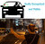 LEEYIKE Taxi Sign USB Rechargeable Battery Drives Top Light Roof Sign with Magnetic Base Waterproof Logo Sign Light Yellow Push Button Switch