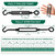 hannger Black Small Turnbuckles for Cables Wire, M6 Hook and Eye Tensioner