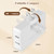 3 Way Flat Wall Outlet Extender Adapter- 4 Pack 180 Degrees Rotatable Flat Plug AC Adapter, 2 Prong Foldable Swivel Outlet Extender, Outlet Splitter for Behind Furniture (White, Type A)
