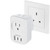 US to UK Plug Adapter, Mscien Type G Travel Adapter with 2 AC Outlets, 2 USB C & 1 USB A Port, Outlet Adapter for USA to England, Compact for International Travel