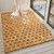 Liveinu Non-Slip Bamboo Bath Mat for Luxury Shower, Dark Khaki, 24" x 36"
