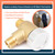 Lisnhlin Upgraded Brass RV Vacuum Breaker Check Valve 571-VAC-CHK-A