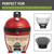 Vankey Heavy Duty Cast Iron Ash Can for Kamado Joe Classic Joe Grill Compatible with Original Slid-Out Ash Drawer, Fire Grate & Fire Basket Ventilated Design for Enhanced Airflow & Fast Ash Removal