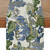 Snycler 13x108 Inch Table Runner Chinoiserie Vintage Style Mountain Spring Summer Table Runner, Seasonal House Trees Luxury Farmhouse Kitchen Dining Table Decoration for Home Party Decor