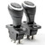 2 Pcs 6V 12V 24V Compatible with Power Wheels Forward Reverse Switch, Forward Stop Reverse Gear Lever Forward Stop Back Switch Replacement Part Ride Toy