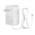 AC Power Cord for BCHARYA,Pet Zone,Meowant,PetSnowy Popur Self Cleaning Cat Litter Box Charger Replacement for BCHARYA Automatic Self-Cleaning Power Adapter ETL Listed (White)