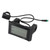 Electric Bike LCD Display, 5 Pin SW900 Waterproof Smart Battery Meter Control Panel with Real-Time Power Consumption Tracking for E-Bikes and Scooters
