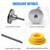 877-323 Piston Driver and 883-511 Bumper Kit Fit for Hitachi NR83A NR83A2 NR83A2(S) Framing Nailer 885915, 877323, SP 877-323, SP 885-915 883-511 Piston Assembl (6 Pack)