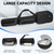 Lacrosse Stick Bag for 2 Sticks, Lacrosse Travel Bag for Men Women Airplane