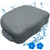 AEROiVi Hot Tub Booster Seat for Adults 5in Thick Weighted Quick Sink Gray