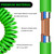 Nilight 7 Pin to 6 Pin Trailer Adapter Coiled Cord 8 FT