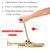 Yesland Flooring Jack, Professional Hardwood Flooring Jack and Positioning Tool for Straightening and Installing Laminate Hardwood Wood Tile Floor Without Pry Bars and Crowbars