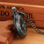 Whodoit Uncovered Arabic Numeral Dial Mechanical Pocket Watch for Men,Black