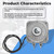 YZF6-13 Fan Motor 6W Shaded Pole Motor for Condenser Cooler Evaporator