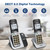 VTech DECT 6.0 Cordless Phone, 2-Handset – Interference-Free Sound, Large Backlit Display, Big Buttons, Caller ID | VG231-2