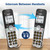 VTech DECT 6.0 Cordless Phone, 2-Handset – Interference-Free Sound, Large Backlit Display, Big Buttons, Caller ID | VG231-2