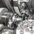 BUXIMN M10-1.25 Flange Nuts, 304 Stainless Steel Serrated Hex Nuts, Fine Thread, for Automotive Engines, Motorcycles, Motors & High-Vibration Applications (20 Pack, Silver)