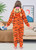 XIECGGYZE Kids Animal Onesie Flannel Cosplay Costume (US, Age, 10 Years, Tigger, 10 Years)