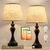 Touch Lamps for Nightstand, 3 Way Dimmable Bedside Lamps with USB C+A Ports