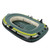 Gazaar 2 Person Inflatable Boat Inflatable Boats for Adults Heavy Duty Green PVC Inflatable Two Person Rowing Boat Fishing Drifting Diving Tool, Inflatable Kayak Canoe, Rowing Air Boat