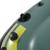 Gazaar 2 Person Inflatable Boat Inflatable Boats for Adults Heavy Duty Green PVC Inflatable Two Person Rowing Boat Fishing Drifting Diving Tool, Inflatable Kayak Canoe, Rowing Air Boat