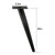 ALXEH Oblique Furniture Leg 26 Inch, Slant Tapered Coffee Table Legs 4PCS