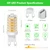 BUBO G9 LED Bulb 2700K Soft White 430 Lumens, 3W Equivalent 40W T4 G9 Halogen Replacement, 360°Beam Angle 120V Non-Dimmable No-Flicker G9 Light Bulbs for Crystal Chandelier Lighting, 10 Pack