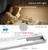 Leetdud Under Cabinet Lighting Motion Sensor Hardwired Built-in Dimmer 32In