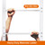 Zwinz 5-Rung Window Well Ladder Hooked, Heavy Duty Steel Fire Escape Ladder