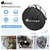 Owlcover Wall Mounted Non Oscillating Fan Cover 18-21 Inch Heavy Duty 600D Waterproof Dustproof Industrial Outdoor Fan Protector Black (Cover Only)