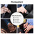 132G (9800 Hour) Voice Activated Recorder - Elasound Voice Recorder with AI-Intelligent Triple Noise Reduction, Portable Audio Recorder for Work, Lectures,100H Continuous Recording Device