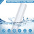 Hersvin Shelf Liners 16 in x 20 ft EVA Drawer Mats, Non-Adhesive Cupboard Protector, Kitchen Cabinet Lining Fridge Liner (Clear Flat Dot, 40.7x610cm)