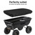 Collapsible Wagon Cover for Gorilla Carts Poly Garden Dump Cart, Outdoor Garden Wagon Cart Cover, Waterproof Dustproof UV Resistant Wagon Rain Covers Perfect for Lawn, Barn and Farm