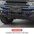 SQQP Bumper Tow Hook Covers Compatible with Ford Bronco 2021-2024+Exterior Accessories(Purple)