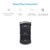 Dual Battery Voltmeter LED Digital Display, Marine Boat Waterproof 12V/24V DC Low Voltage Meter, Rocker Switch Style Voltage Monitor LED Digital Double Volt Meter for Car Truck RV Van (Green)