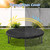 SoloToo Mini Trampoline Cover Waterproof, 40" Dia x 3" H