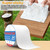 Rv Roof Tape White 6 Inch X 50 Feet, Waterproof Repair Sealant Tape UV-Resistant & Weatherproof Rv Awning Repair Tape for Window, Vent, Boat Sealing, Truck Camper Roof Patch kit Metal Roof Sealant