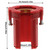 Safycaby 3 PCS Kitchen Faucet Fixing Nut - Anti-Loosening Lock Nut Tool for Kitchen and Bathroom (Red)