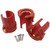Safycaby 3 PCS Kitchen Faucet Fixing Nut - Anti-Loosening Lock Nut Tool for Kitchen and Bathroom (Red)
