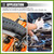HOPESPANNER Universal Adjustable Spanner Wide Jaw Opening Wrench Automotive Tool Set, 6" 8" 10" and 12" Size Max Jaw Width 34mm 36mm 50mm and 60mm, Steel, Black Vehicle Components
