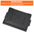 SearCook Cast Iron Griddle for Gas Grill and Stove Top, 23" x 16" Universal Flat Top Plate, X-Shaped Reinforced Ridges, Nonstick Coating Large BBQ Flat Top Plate for Camping, Parties