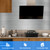 15 Pcs 4" x 12" Peel and Stick Metal Backsplash Tile for Kitchen, Aluminum