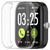 [2 Pack] Screen Protector Compatible with Spade & Co Health Smartwatch 4 Case, Soft TPU Plated Case All-Around Protective Screen Full Cover Bumper Compatible for Spade & Co Health Smartwatch 4